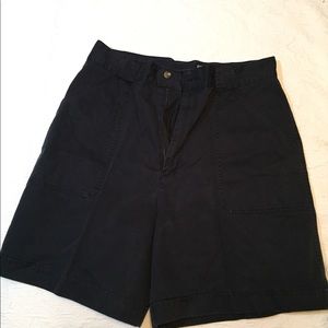 Eddie Bauer sz16 💯% Cotton Navy Cargo Shorts